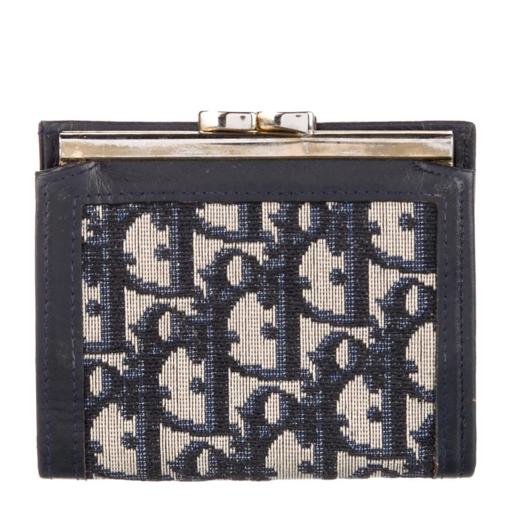 Dior Vintage Obleque Diorissmo Monogram Wallet